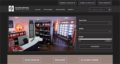 Desktop Screenshot of olivier-serveau-immobilier.com